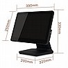 מחשב קופה Braumers POS BRPS-I51DP156B-7 I5/1DP/256GB/8Gb Black