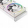 קירור נוזלי ID Cooling SPACE LCD SL360 LCD White ARGB TDP350W