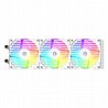 קירור נוזלי לבן ID Cooling FX360 LCD WHITE ARGB TDP 350W