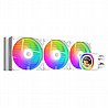 קירור נוזלי לבן ID Cooling FX360 LCD WHITE ARGB TDP 350W