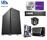 תחנת עבודה Silent Version i9-10850K, לוח אם BioStar Z490A, כונן SSD 1TB תחנת עבודה Silent Version i9-10850K, לוח אם BioStar Z490A, כונן SSD 1TB