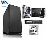 תחנת עבודה i9-10850K כולל לוח אם Z490GTA, זיכרון 32GB 3200Mhz תחנת עבודה i9-10850K כולל לוח אם Z490GTA, זיכרון 32GB 3200Mhz