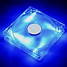 מאוורר למארז מחשב SILVERSTONE 120mm PRO FAN FN121-P-BL - WITH LED