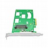 LRNV94N4 PCIE NVME U.2 U2 כרטיס מתאם