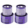 זוג פילטרים אחוריים לשואב אבק דייסון Dyson Post Motor Filter V10