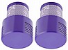 זוג פילטרים אחוריים לשואב אבק דייסון Dyson Post Motor Filter V10