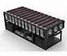 îàøæ øéâ ìîééðéâ Mining Frame Case For Up To 12 Cards