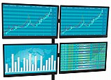 חבילת מסחר למחשב - 4 מסכי בורסה כולל מעמד Philips IPS 23.8" Brilliant Performance Monitor חבילת מסחר למחשב - 4 מסכי בורסה כולל מעמד Philips IPS 23.8" Brilliant Performance Monitor