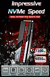 כונן פנימי NeTac SSD NVMe NV7000 4TB R/W:7200/6800 Pci4.0 כונן פנימי NeTac SSD NVMe NV7000 4TB R/W:7200/6800 Pci4.0