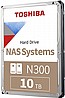 דיסק קשיח TOSHIBA HDD N300 NAS 10TB 7200RPM 128MB Sata3