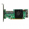 בקר HighPoint Driverless SSD7580B 4xM.2 NVMe PCi3.0 Raid 0,1 Bootable