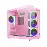מארז מחשב Aquarius Plus Queen כולל ספק כוח 700W צבע ורוד