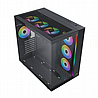 מארז מחשב Xigmatek Aqua Ultra Air שחור כולל ספק 600w 700w 750w 850w