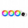 קירור נוזלי למעבד Xigmatek FROZR-O II ARCTIC White 360 ARGB Liquid Cooler LCD Pump