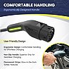 כבל טעינה לרכב חשמלי 5 מטר תלת פאזי Braumers EV CHARGING CABLE Type 2 to Type 2 TPU