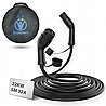 כבל טעינה לרכב חשמלי 5 מטר תלת פאזי Braumers EV CHARGING CABLE Type 2 to Type 2 TPU