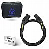 כבל טעינה לרכב חשמלי Type 2 תלת פאזי 5 מטר Braumers EV CHARGING CABLE Type 2 to Type 2 11kw
