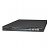 רכזת רשת 24+4 פורטים Planet Switch Layer 3 24-Port 10G SFP+ + 4-Port 100G QSFP28